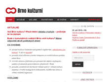Tablet Screenshot of brnokulturni.cz